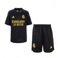 Fotballdrakt Barn Real Madrid Tredjedraktsett 2023-24 Kortermet (+ Korte bukser)